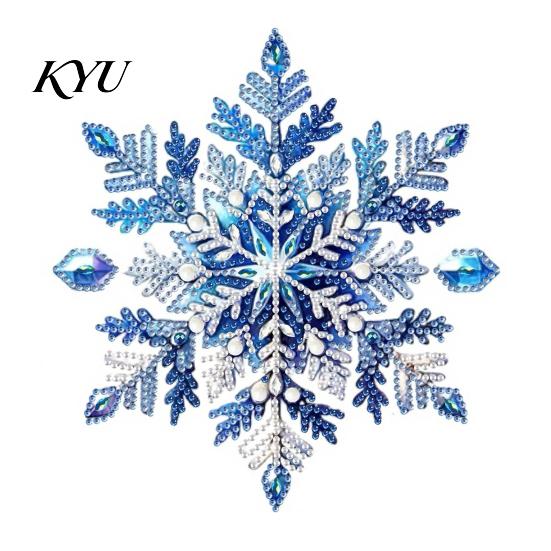Educatieve Kunstactiviteit Kerst Faux Diamant Kit, Kerstman Sneeuwpop Hangend Ornament DIY Huisdecoratie Projecten Acryl Hanger met Strass Steentjes Knutsel Kit
