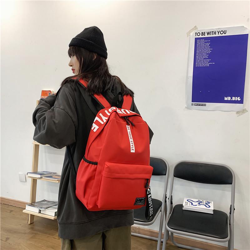 Large Capacity Oxford Cloth Backpack for Female Students