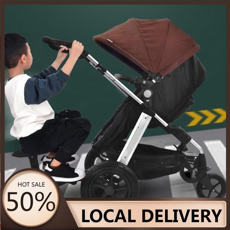 Komfort Rollbrett Kinderwagen / Buggy Trittbrett