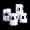 15/30/50/100 ml Airless-Pumptiegel Leere Acryl-Cremeflasche Nachfüllbarer Kosmetikbehälter Einfach zu verwenden Tragbares Reise-Make-up-Werkzeug