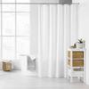Shower Curtain with Hooks 180 X 200 Cm Yalline White