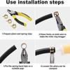 50 PCS Hose Clamp Pipe Clamp Hose Clips Hose Clamp Motorcycle