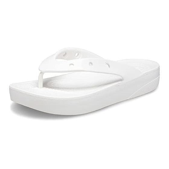 crocs Women s Classic Platform Flip Women s Beach Sandals