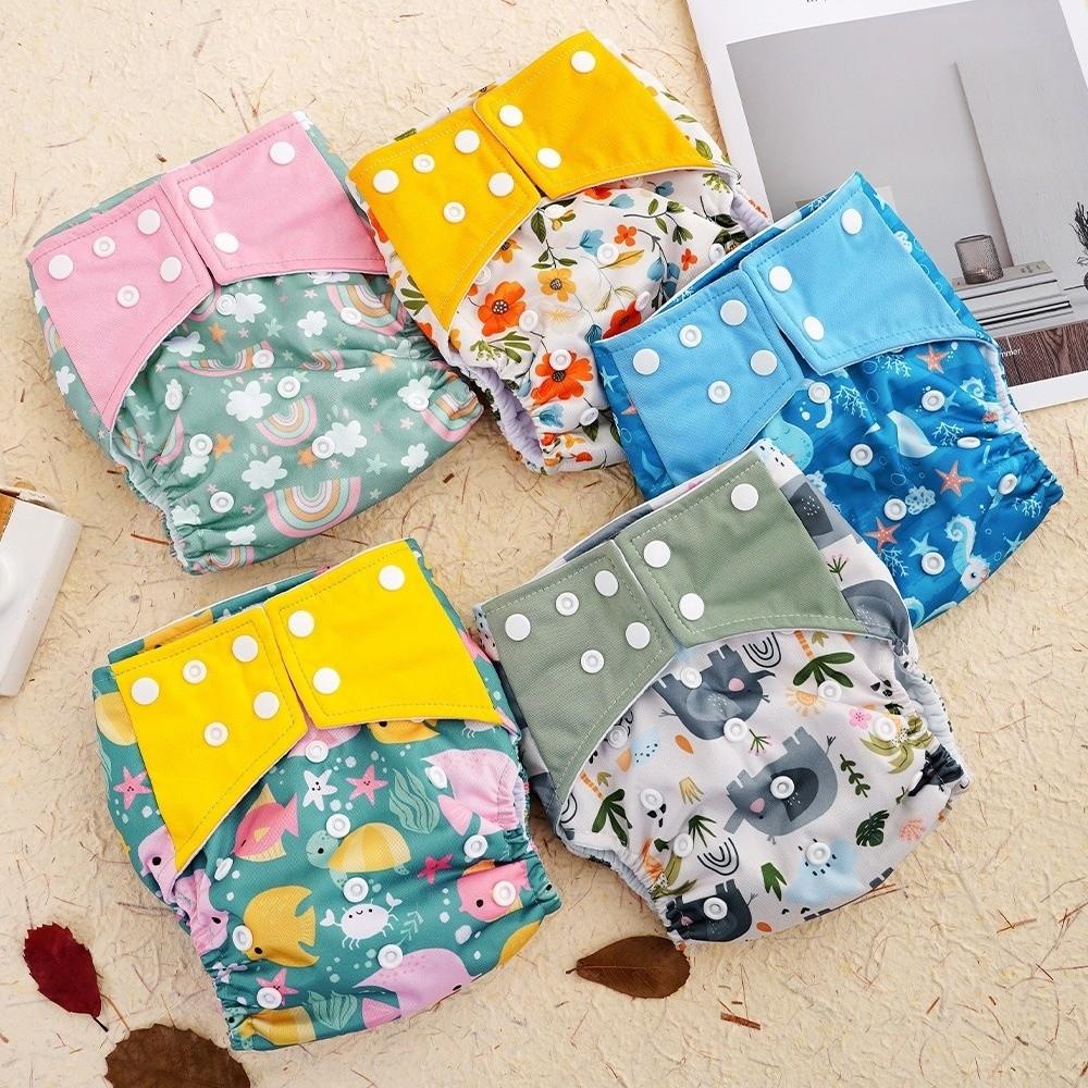Anti-leakage Charcoal Diapers Washable Baby Diapers Happy Cloth Diapers Girl Boy