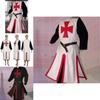 Deluxe Polyester Medieval Knight Long Sleeve Outfit Cosplay Costume