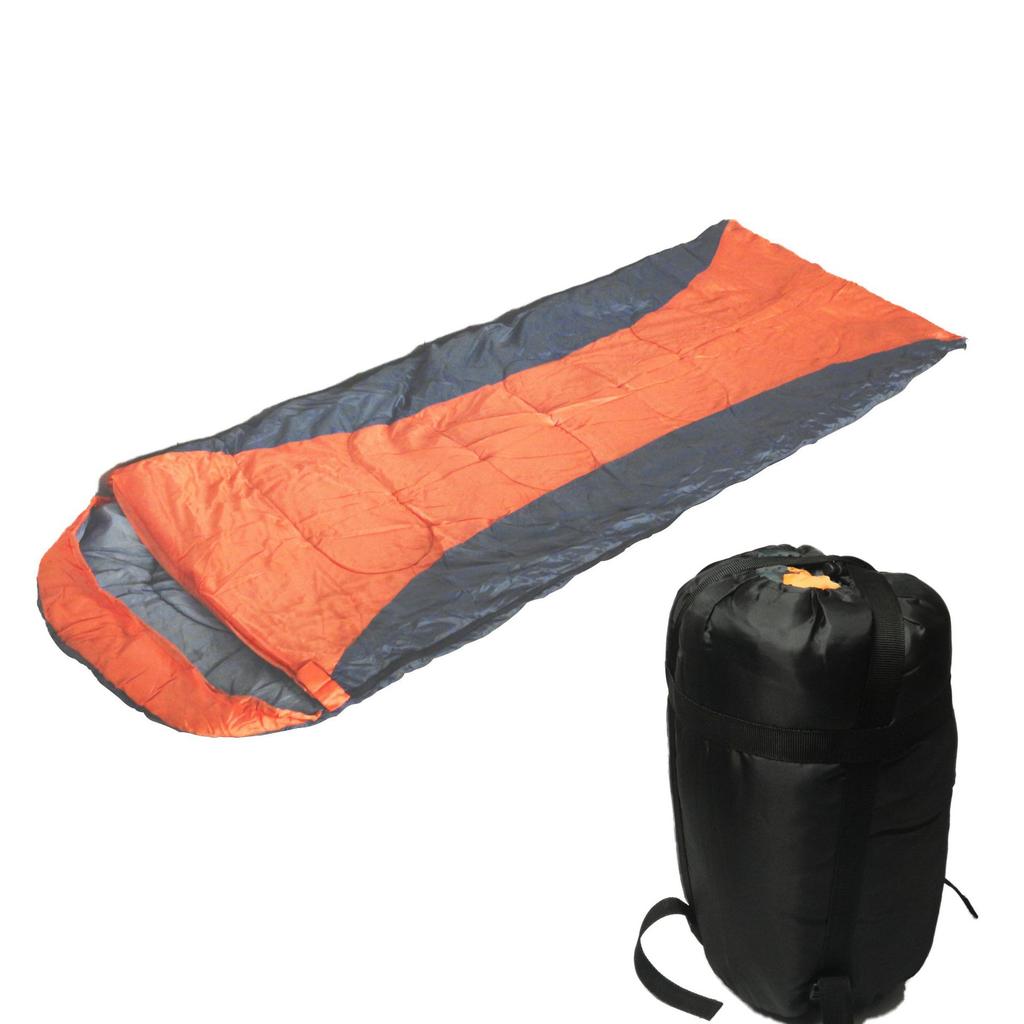 Adult Sleeping Bag for Camping - 4 Seasons Warmth for Outdoor, Self-Driving, Hiking & Wild Camping, Suitable for Spring/Summer/Fall/Winter 1100g