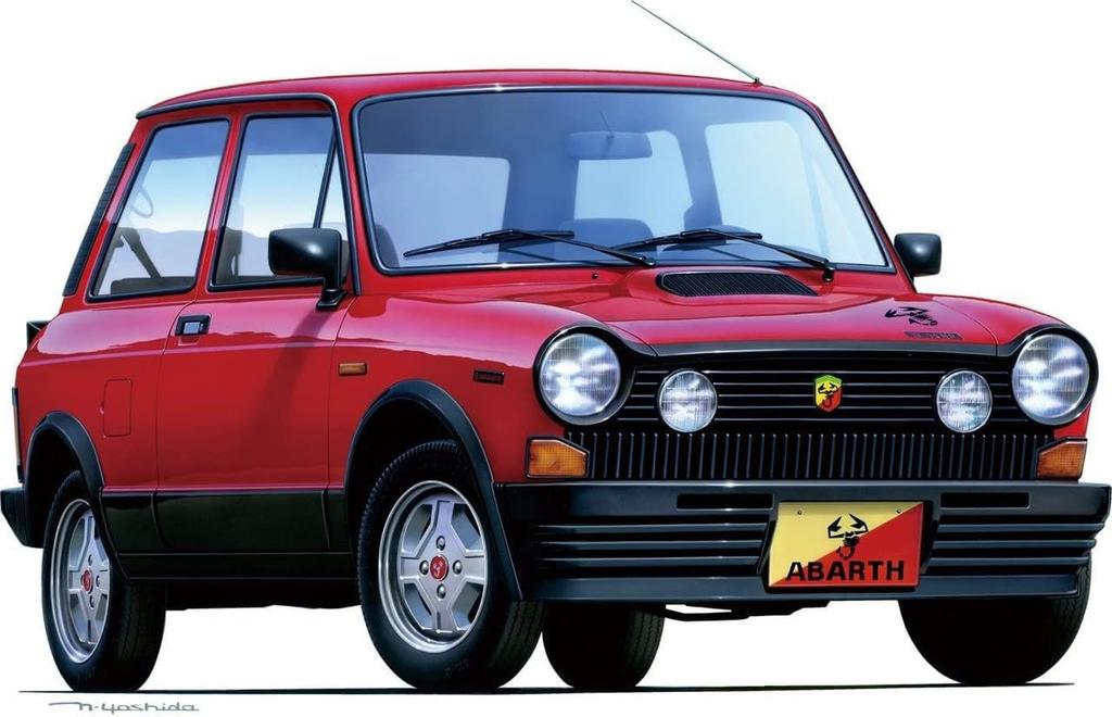 Fujimi Model Real Sports Car Series Autobianchi A112 Abarth 1/24 No.10 RS-10