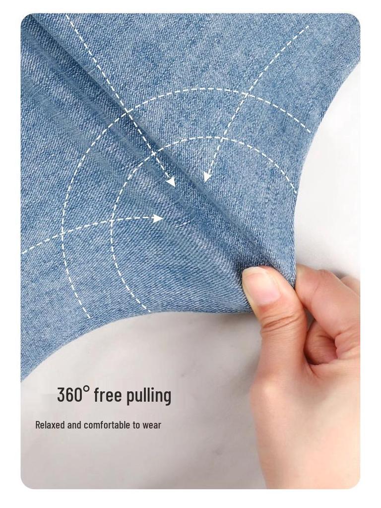 Women's 2025 Retro High-Waist Slimming Micro-Flare Jeans