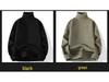 Men's High Neck Solid Color Sweater - Thick, Trendy, and Versatile Knitwear