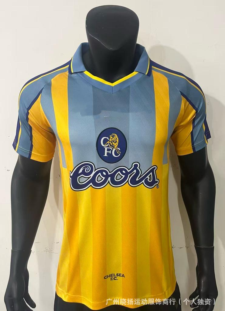 Vintage football jersey Manchester United Arsenal Chelsea Real Madrid short-sleeved jersey