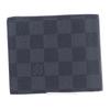 LOUIS VUITTON  N60053 Damier Grafitte Bifold Wallet black mens