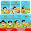 Montessori Kindergarten Teaching Materials: Full Set of Math & Pinyin Books for Spring Semester