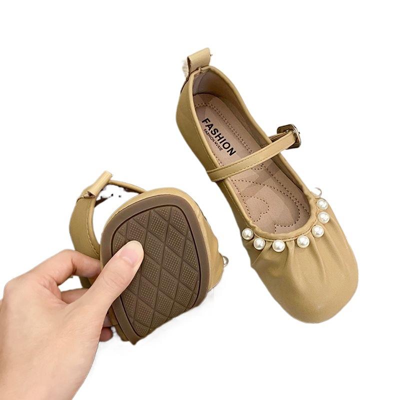 Retro Xiaoxiangfeng Silver Mary Jane Women's Shoes 2025 Spring and Summer New Light Mouth Soft Sole Single Shoes with Skirts Evening Shoes