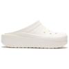 Crocs Classic Blunt Toe Chalk Unisex Sneakers White 209562-0WV