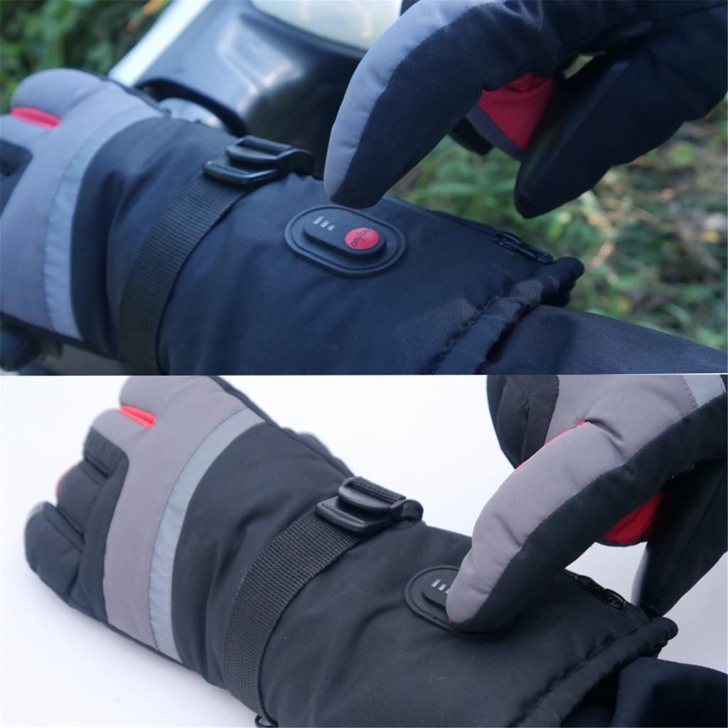 Heated Gloves for Adult Unisex Winter Heating Gloves Electric Warm Screentouch Gloves Hand Warmers for Outdoor Activity