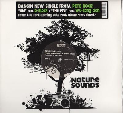 12inch Record PETE ROCK  914  The PJs NSD23 Nature Sounds 2006 US Rap  HipHopRB Used
