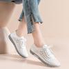Large size women's shoes women's hollow hole shoes summer sandals breathable soft sole soft surface mesh shoes lightweight women's shoes