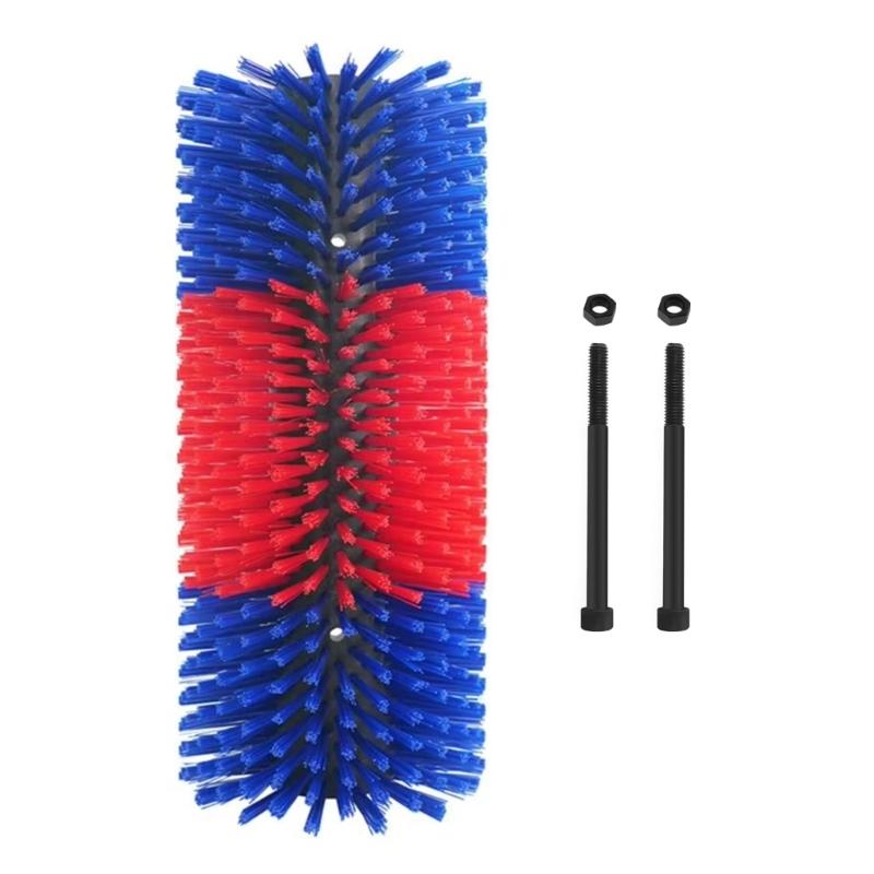 

Half Sided Brush For Cattle And Sheep Grooming With Stiff Bristles Hard Bristle Brush For Livestock Cleaning