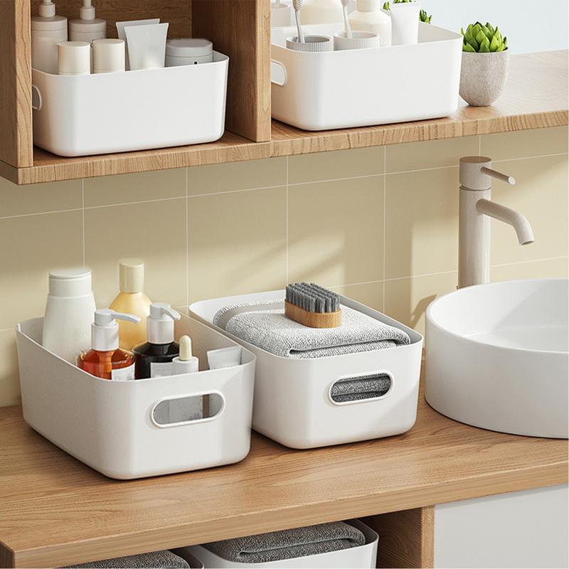 Cosmetic Storage Box Sundries Storage Box Storage Basket Can Hold Snacks, Cosmetics, Toys and Sundries