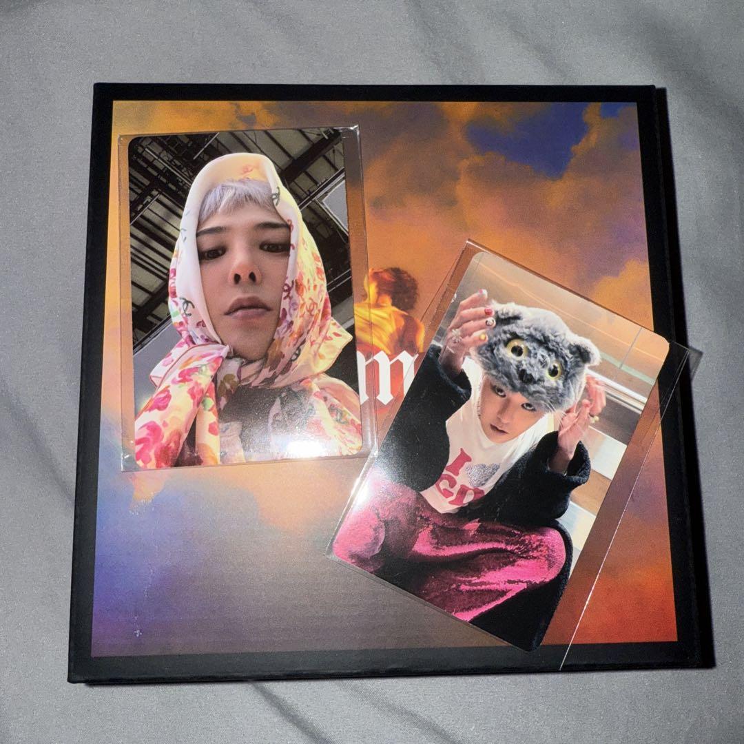 

[USED] G-Dragon Jiyong admission bonus trading card set of 2 rare G-Dragon cards