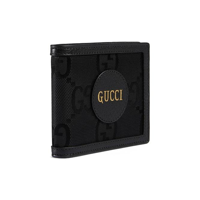 Gucci Off The Grid Billfold Wallet Black Men Wallets 625573-H9HAN-1000