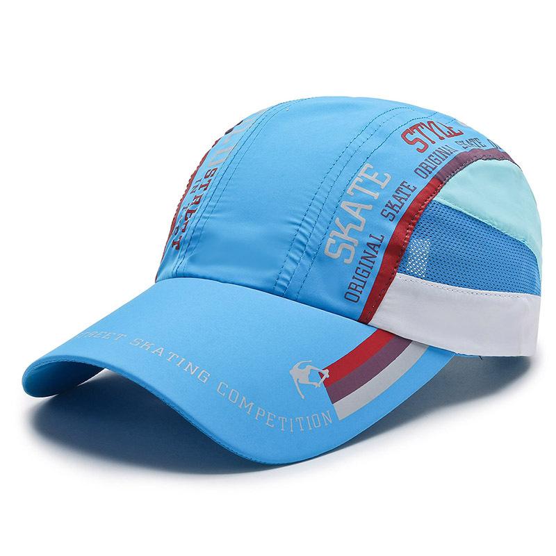 Summer Baseball Cap Outdoor Sun Hat Men and Women Breathable Quick Drying Sports Tourism Mountaineering Sun Protection Cap Thin