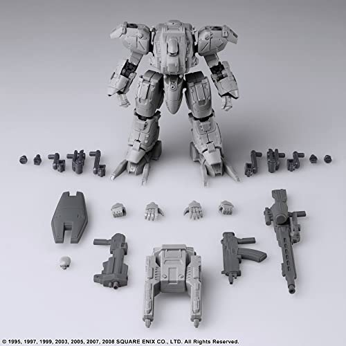 Square Enix Front Mission Structure Arts 1/72 Scale Plastic Model Kit Series Vol.1 Light Gray Ver. Giza