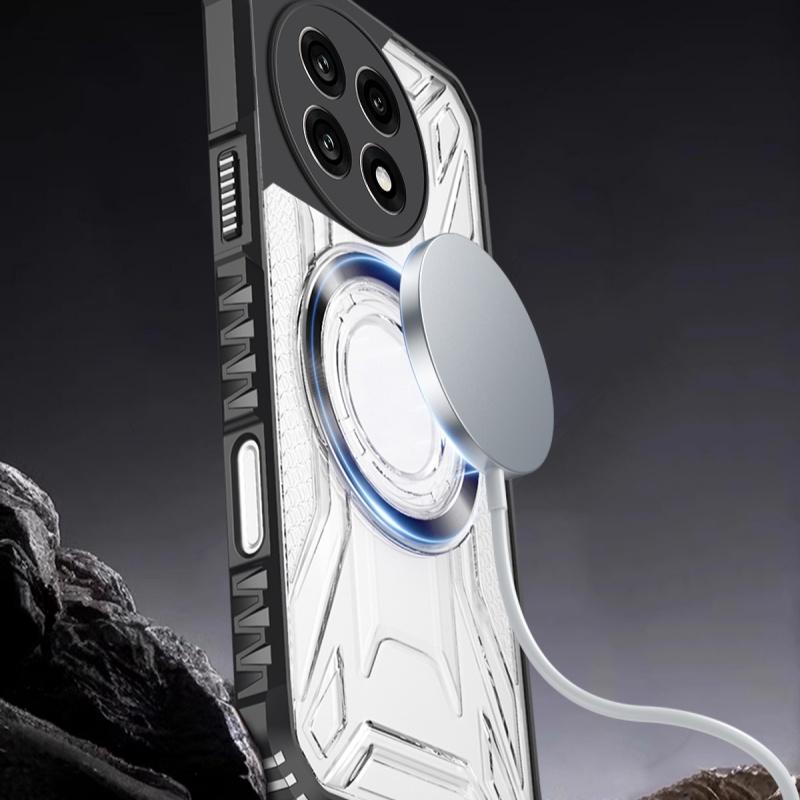 Luxury Armor Shockproof Hybrid For Magsafe Wireless Charging Phone Case for For OnePlus 13 13R Nord4 Magnetic Bumper Matte Cover