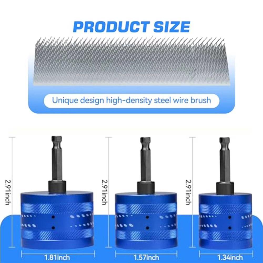 1/2In 3/4In 1In Copper Pipe Cleaning Brush Polishing HVAC Cleaning Tool  Hand Tools