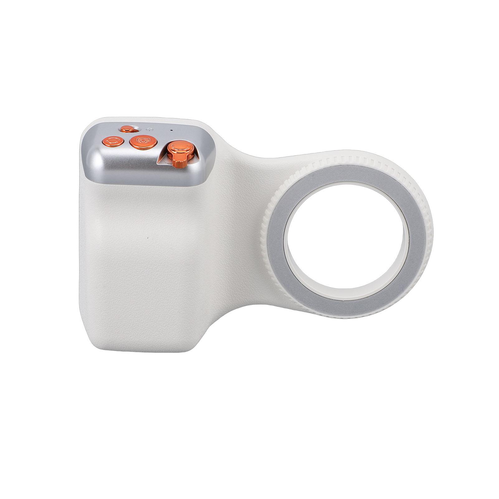 Magnetic Phone Camera Grip Ergonomic Anti Shake Bluetooth Phone Camera Grip with Detachable Zoom Remote