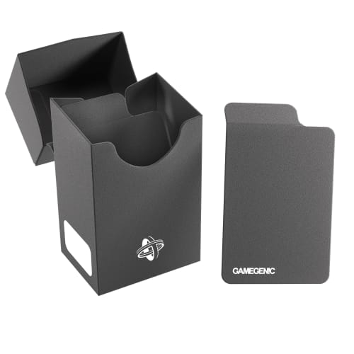 Gamegenic Mini American Card Holder 60+ Durable Deck Box for 60 Single-Sleeved Cards with Cobra Neck Technology Self-Locking Lid and Flex Card Divider