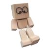 Swaying Wooden Figure Car Vents Clip Diffuser Home Office Decoration