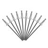 10PCS Window Trim Clip Spot Weld Pin Sturdy Metal Replacement Trim Clip Stud Rivets Set
