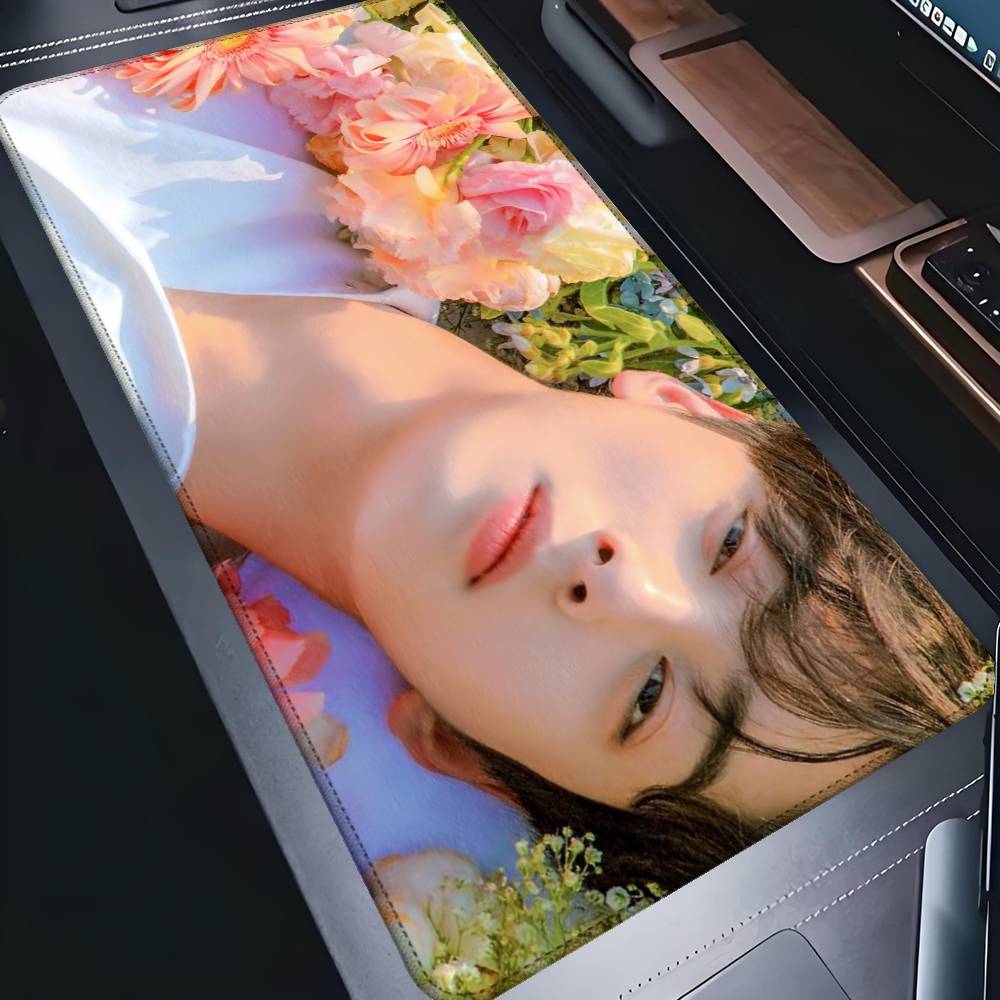Cha Eun Woo Mouse Pad Rubber Thicken Overlock Gaming Table Mat Office Computer Keyboard Pad PC Mousepad