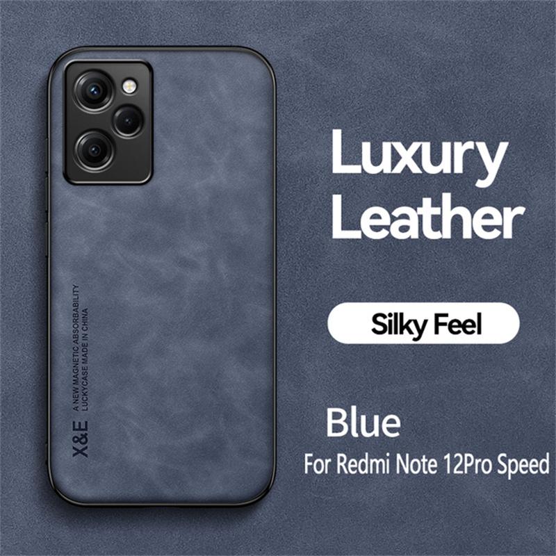 For Poco X5 Pro 5G Case Magnetic Holder Phone Case For Poco X5 Poco X5 Pro Poco X5 Leather Soft Silicone Back Cover
