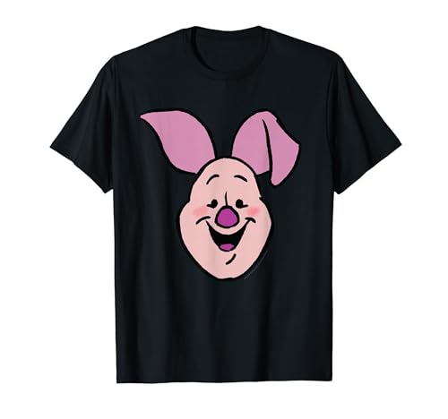 Disney Winnie the Pooh Piglet Happy Big Face Costume T-Shirt
