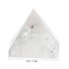 3x3cm Crystal Pyramid White Energy Pyramid Positive Quartz Pyramid Decor  Home Ornament