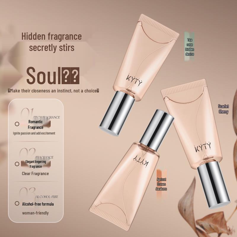 KYTY Yu Yng Long-lasting Fresh Perfume Essence Lotion - Portable Pleasant Light Fragrance Apricot Dream Awakening Perfume Essence 488₽