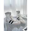 New Women's High-Top Retro Trainer Shoes - Platform Lace-Up Sneakers with Anti-Slip Sole |  Casual Shoes for Work & Sports