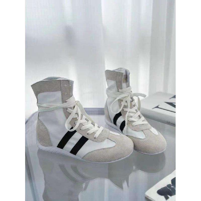 New Women's High-Top Retro Trainer Shoes - Platform Lace-Up Sneakers with Anti-Slip Sole |  Casual Shoes for Work & Sports