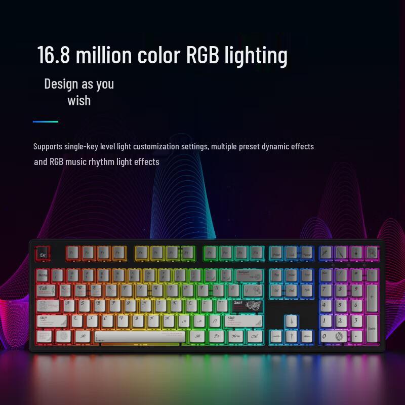 Foloze Z108 Cherry MX Custom Mechanical Keyboard