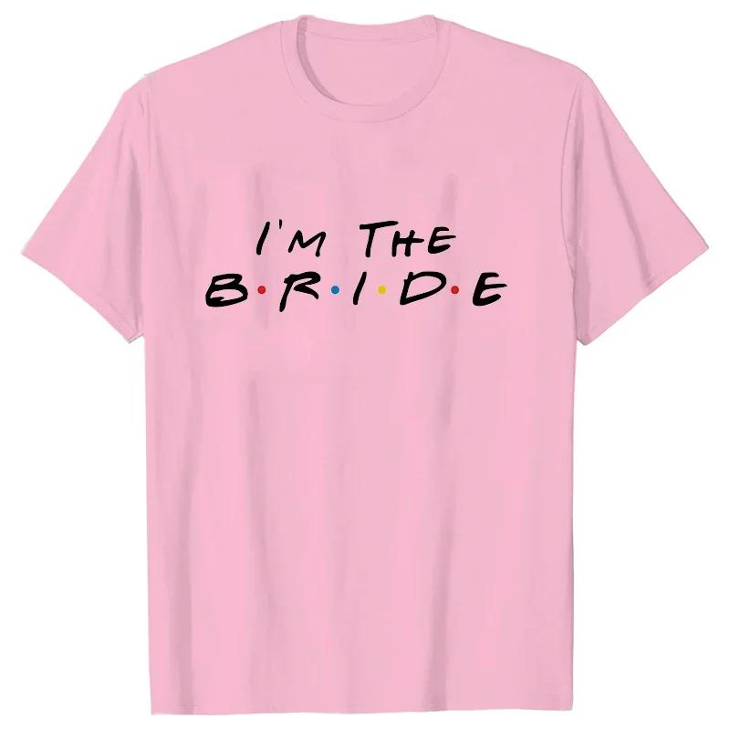 Team Bride Bridesmaid T-Shirt I Do Crew Tees Friends Engagement Wedding Party Tshirt Bridal Shower Girls Bachelorette Party Tops