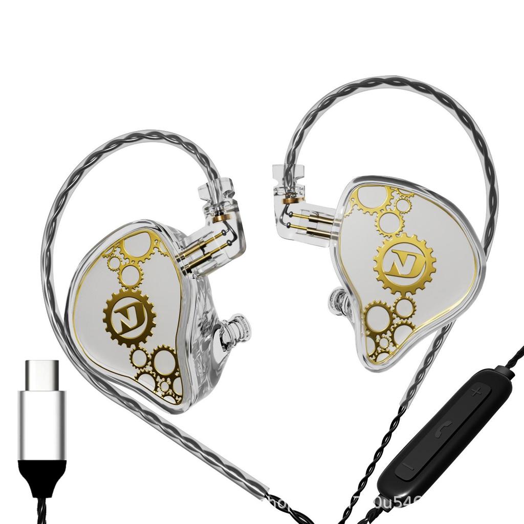 ND Venus Wired Type-C Earbuds with HIFI Sound & Heavy Bass for Live Streaming