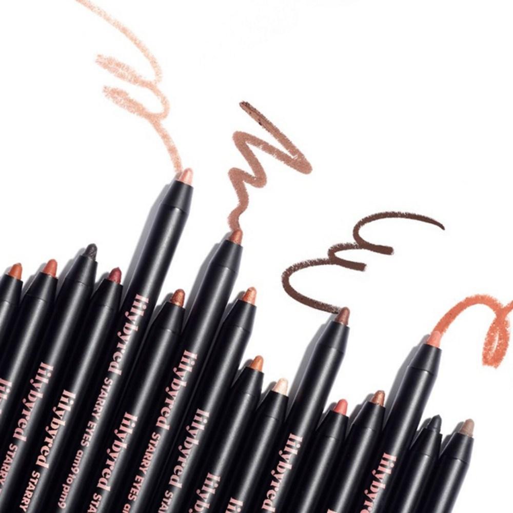 lilybyred Starry Eyes 9 to 9 Gel Eyeliner 0,5g, 07 Mattbraun, 2 Stk.