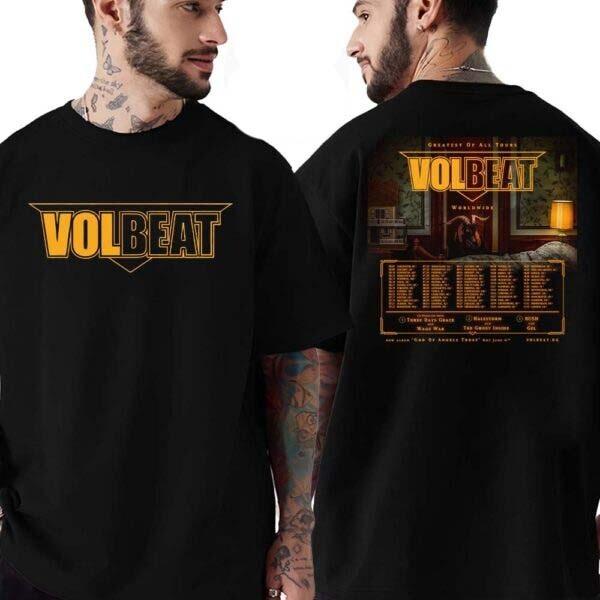 Volbeat Greatest Of All Tours 2026 Worldwide God Of Angels Trust Date List Shirt XL