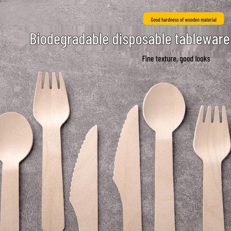 Eco-friendly Disposable Wooden Spoons