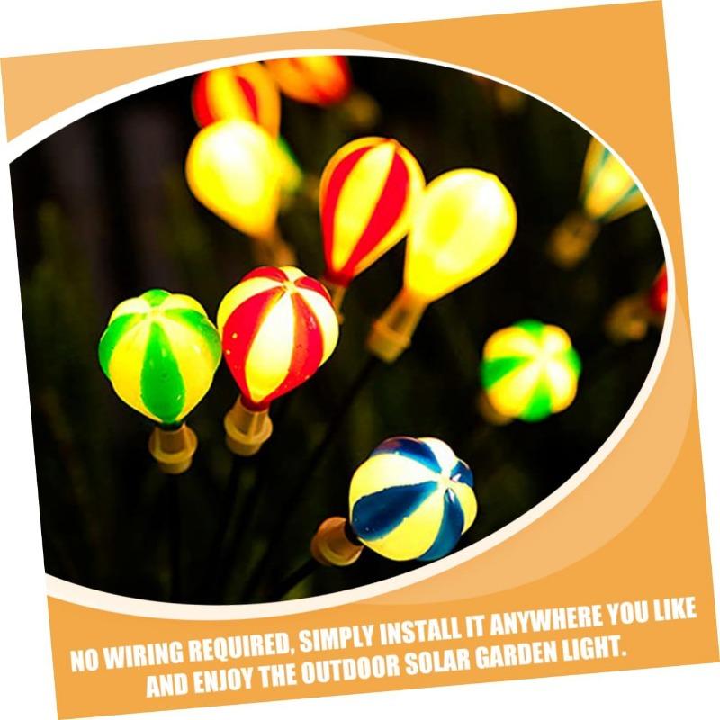 High-quality Balloon Lights Garden Waterproof Outdoor Solar Lights Easter Halloween Decorative Lights Atmosphere Lights  Courtyard Lights