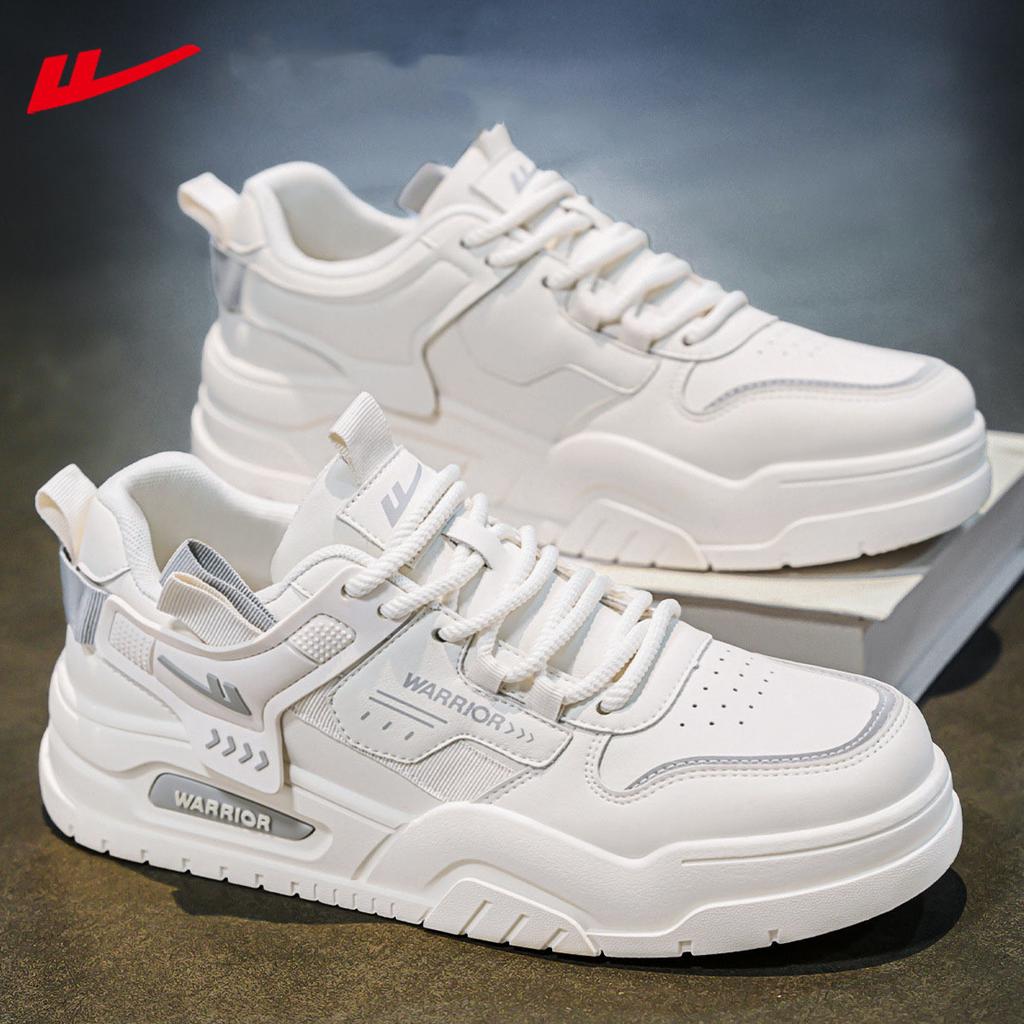 Low-top leather thick baseplate shoes trendy high-value color matching men's shoes