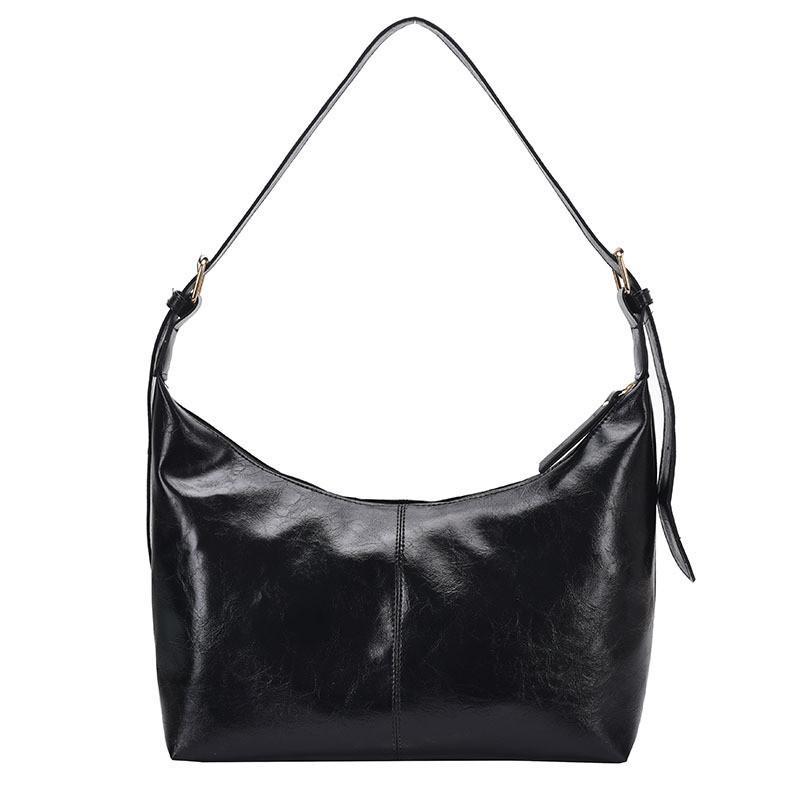 Stylish Street Style Pu Tote Bag 2024 Spring Collection For Women With Spacious Design чёрный