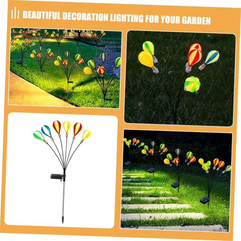 High-quality Balloon Lights Garden Waterproof Outdoor Solar Lights Easter Halloween Decorative Lights Atmosphere Lights  Courtyard Lights
